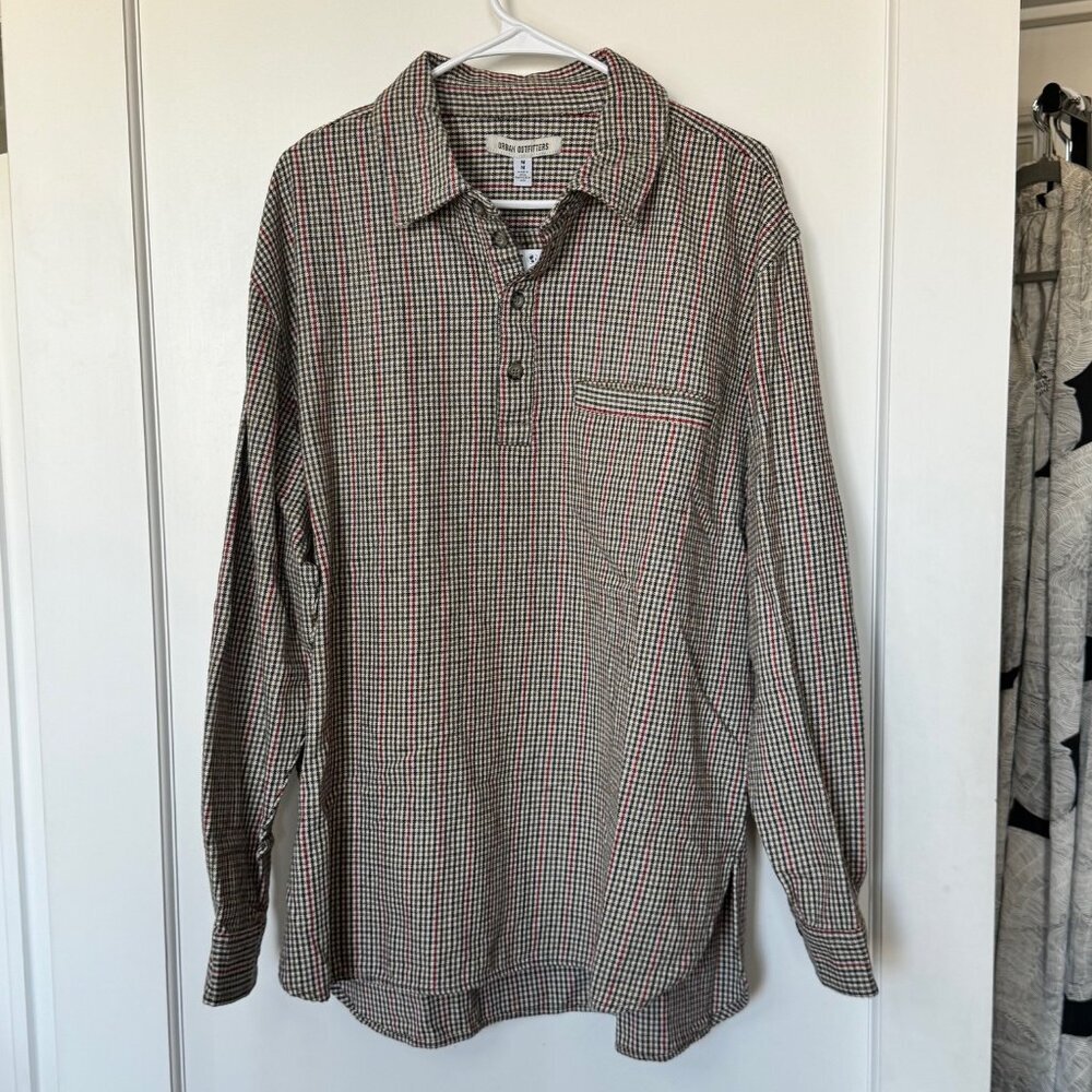 UO Men's Pullover Flannel sz M